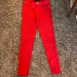 Red Jeggings